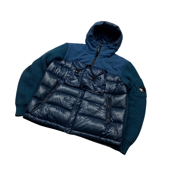 CP Company Pro Tek Down Filled Knitted Jacket - Large