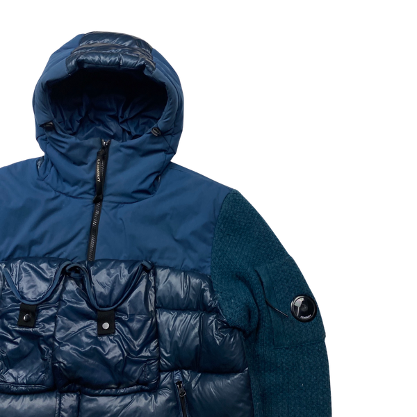 CP Company Pro Tek Down Filled Knitted Jacket - Large