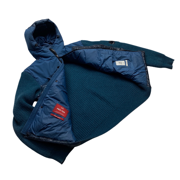 CP Company Pro Tek Down Filled Knitted Jacket - Large