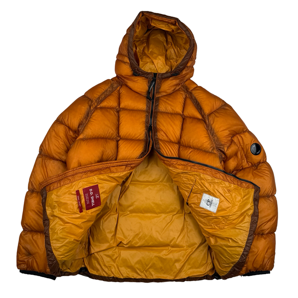 CP Company Orange DD Shell Down Puffer Jacket - 3XL