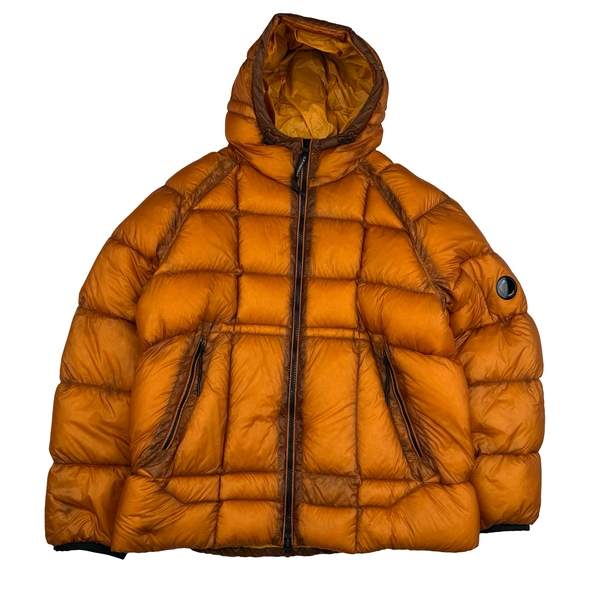 CP Company Orange DD Shell Down Puffer Jacket - 3XL