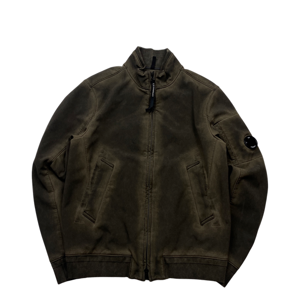 CP Company Khaki Re Colour Goggle Soft Shell - Large