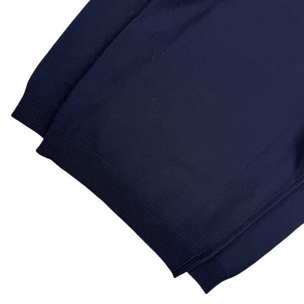 Stone Island 2024 Navy Lana Wool Knit Jumper - Medium