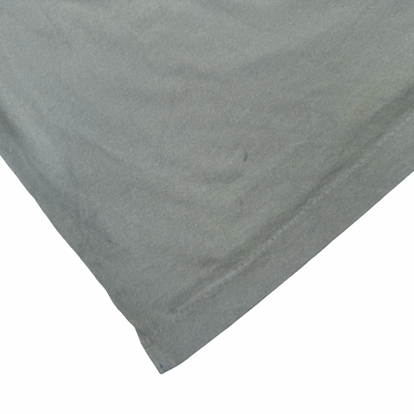 Stone Island 2005 Light Blue Cotton Stencil Logo T Shirt - XL