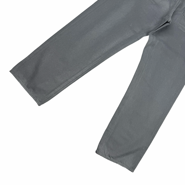 Stone Island x Supreme 2023 Reflective Silver Grey Bull Denim TC Jeans - Small