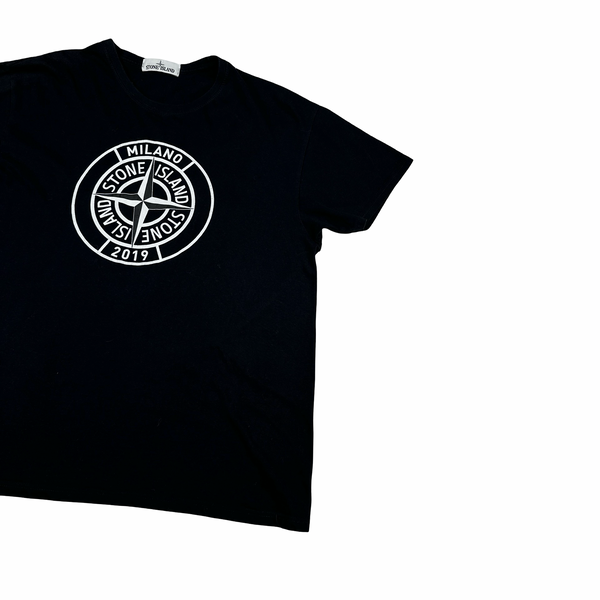 Stone Island 2019 Milano Cotton Shop Promotional T Shirt - Large
