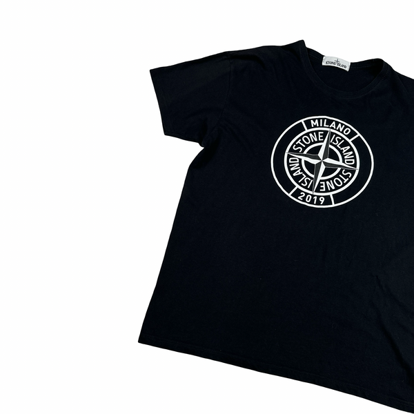 Stone Island 2019 Milano Cotton Shop Promotional T Shirt - Large