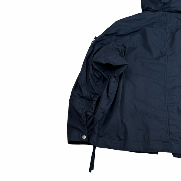 Stone Island 2022 Navy Shadow Project HD Pelleovo Cotton TC Navy Glass Jacket - XL