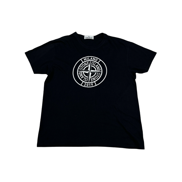 Stone Island 2019 Milano Cotton Shop Promotional T Shirt - Large