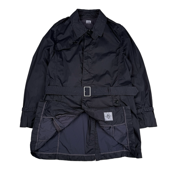 CP Company 2009 Navy Nylon Trench Coat - XL (52)