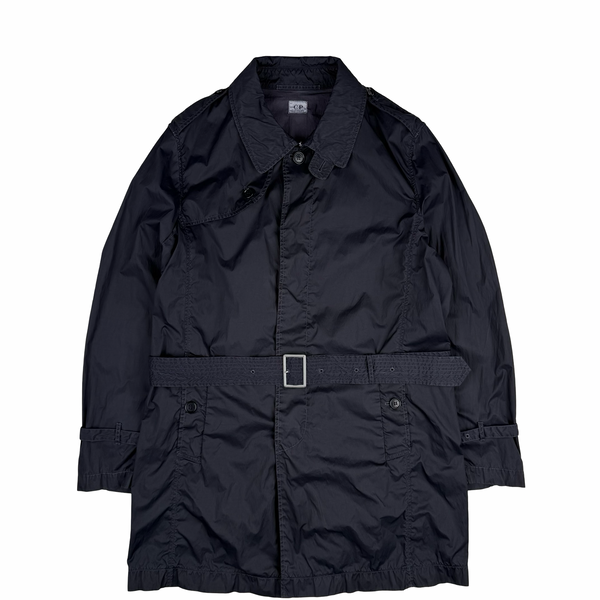 CP Company 2009 Navy Nylon Trench Coat - XL (52)