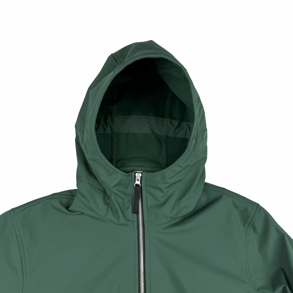 Stone Island 2025 Forest Green Soft Shell-R Jacket - Medium