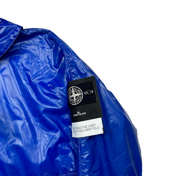 Stone Island 2022 Heat Reactive Lamy Linen Tela Jacket - Medium