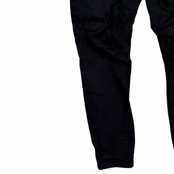 Stone Island 2019 Black Cargo RE T Trousers - Medium