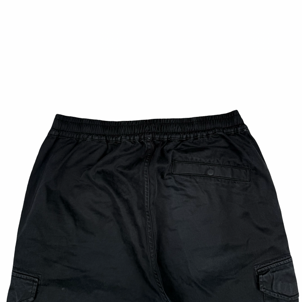 Stone Island 2019 Black Cargo RE T Trousers - Medium