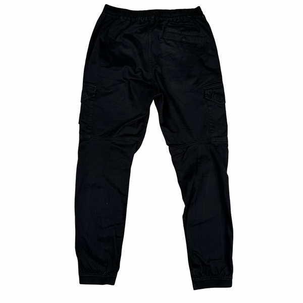 Stone Island 2019 Black Cargo RE T Trousers - Medium