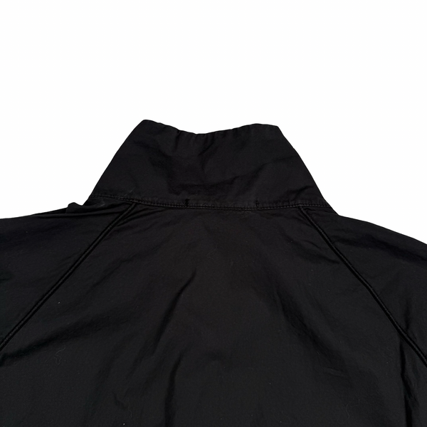 Stone Island 2026 Black Cotton Lightweight Zipped Track Jacket - Large/Medium