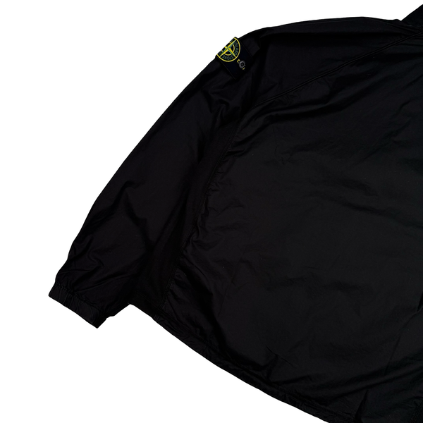 Stone Island 2026 Black Cotton Lightweight Zipped Track Jacket - Large/Medium