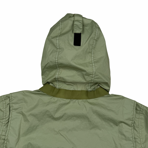 Stone Island 2021 Pistachio Green Membrana TC 3L Rain Jacket - Small