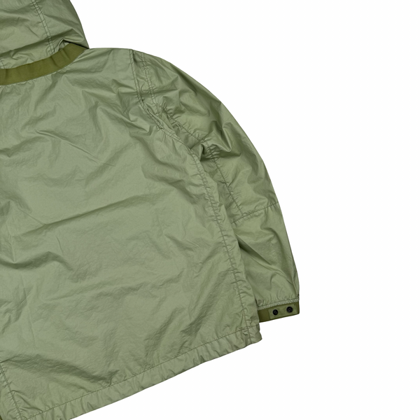 Stone Island 2021 Pistachio Green Membrana TC 3L Rain Jacket - Small