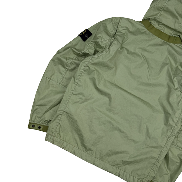 Stone Island 2021 Pistachio Green Membrana TC 3L Rain Jacket - Small