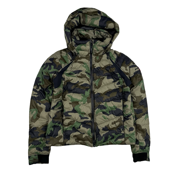 Canada Goose Camo Down Filled Hooded Puffer Jacket - Medium