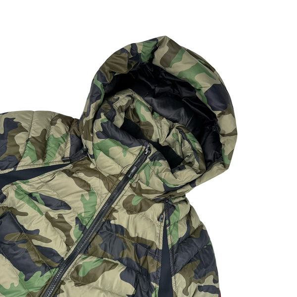 Canada Goose Camo Down Filled Hooded Puffer Jacket - Medium