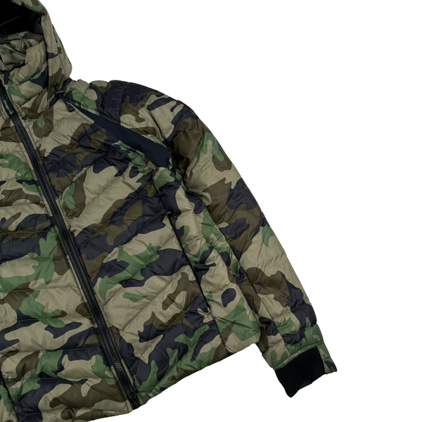 Canada Goose Camo Down Filled Hooded Puffer Jacket - Medium