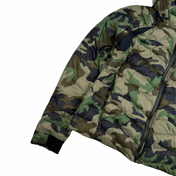 Canada Goose Camo Down Filled Hooded Puffer Jacket - Medium