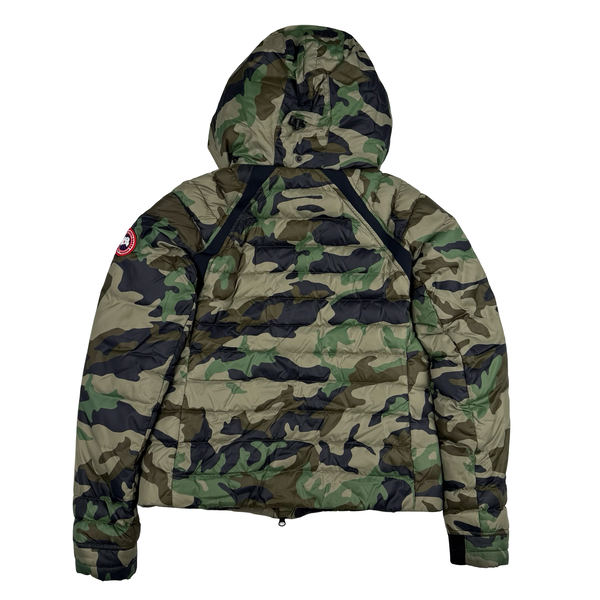 Canada Goose Camo Down Filled Hooded Puffer Jacket - Medium
