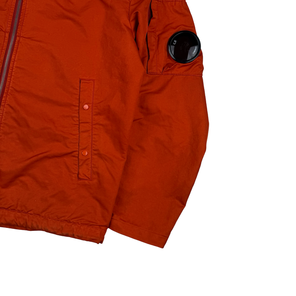 CP Company 2014 Burnt Orange/Brown Lined Hooded Jacket - XL (52)