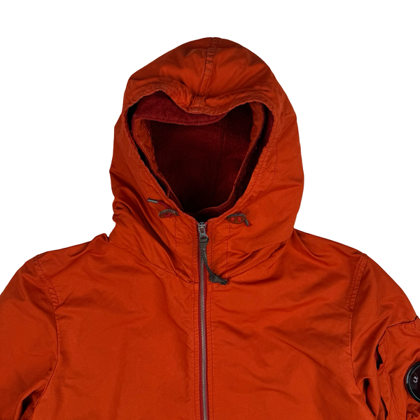 CP Company 2014 Burnt Orange/Brown Lined Hooded Jacket - XL (52)