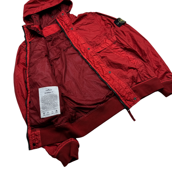 Stone Island 2014 Red Membrana TC Summer Jacket - Medium
