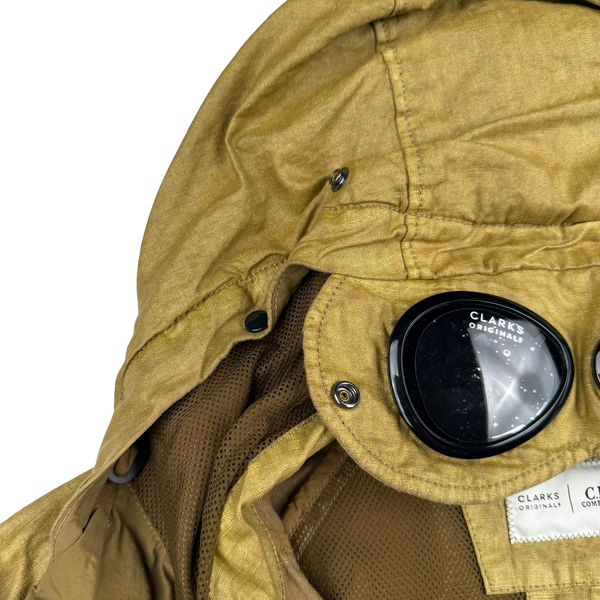 CP Company x Clarks Originals Brown Goggle Jacket - Medium