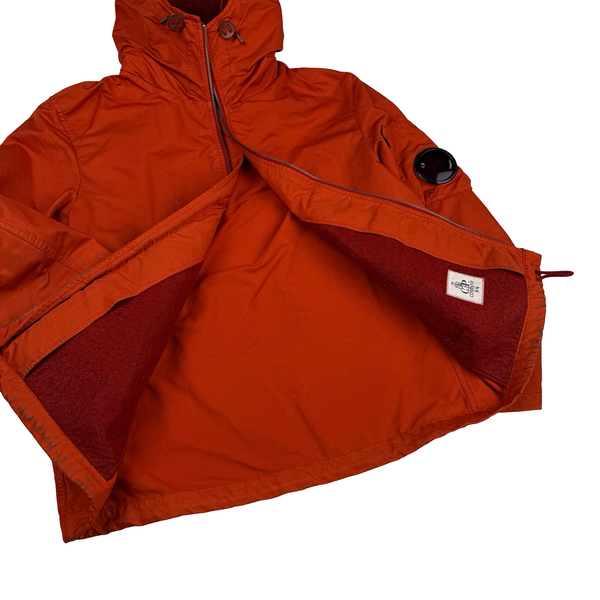 CP Company 2014 Burnt Orange/Brown Lined Hooded Jacket - XL (52)
