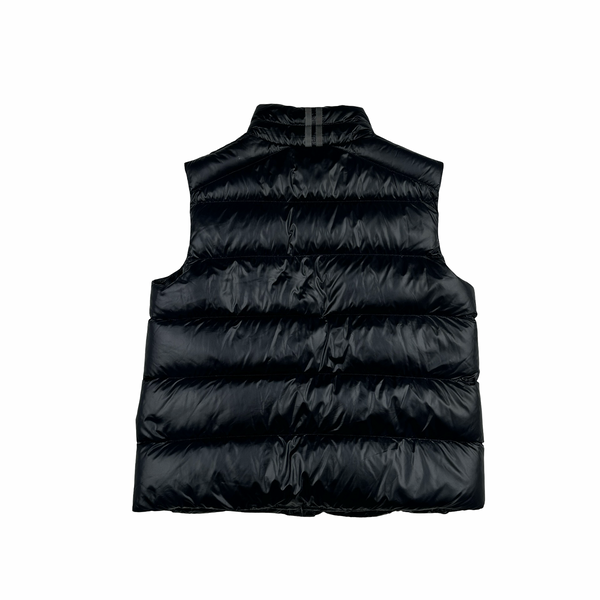 Canada Goose Black Down Filled Gilet - Small