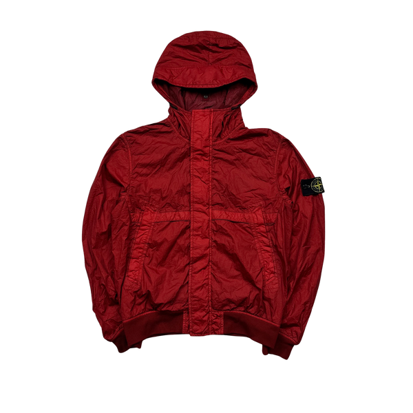Stone Island 2014 Red Membrana TC Summer Jacket - Medium