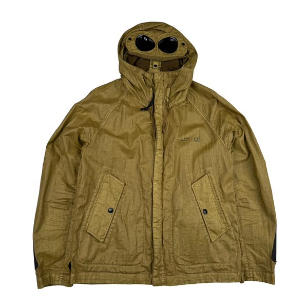 CP Company x Clarks Originals Brown Goggle Jacket - Medium