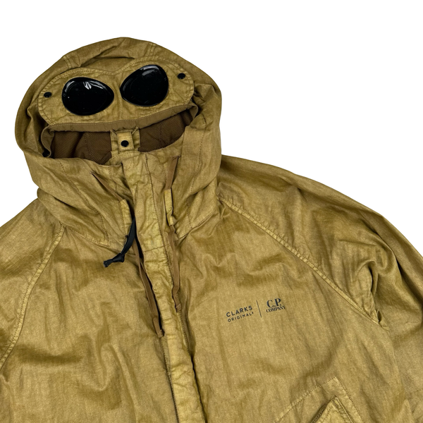 CP Company x Clarks Originals Brown Goggle Jacket - Medium