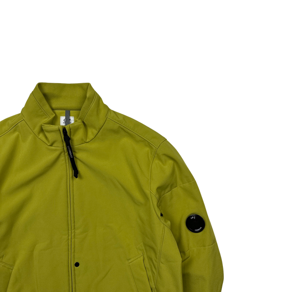 CP Company Lined Lime Green Soft Shell Jacket - 3XL
