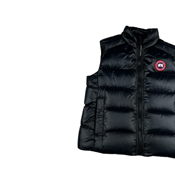 Canada Goose Black Down Filled Gilet - Small