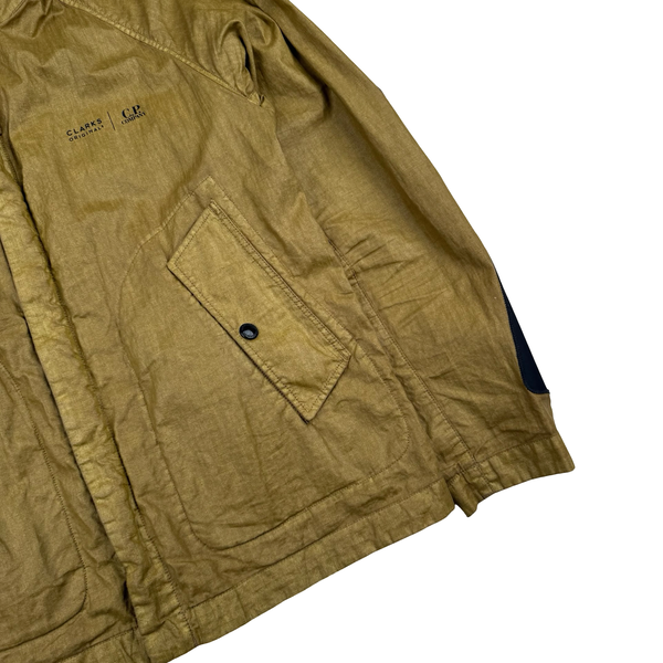 CP Company x Clarks Originals Brown Goggle Jacket - Medium