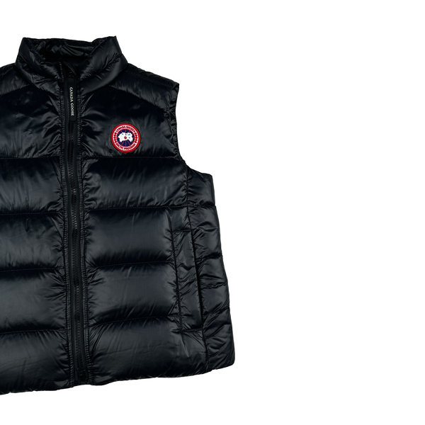 Canada Goose Black Down Filled Gilet - Small