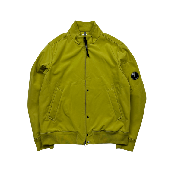 CP Company Lined Lime Green Soft Shell Jacket - 3XL