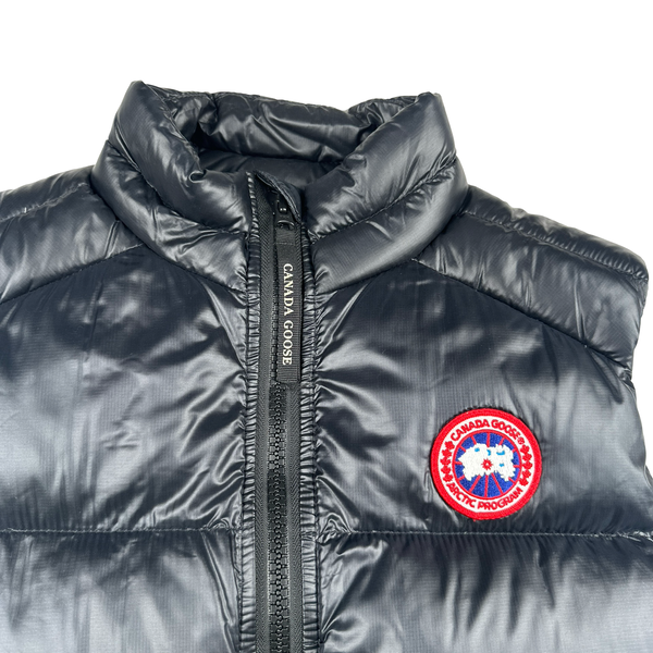 Canada Goose Black Down Filled Gilet - Small