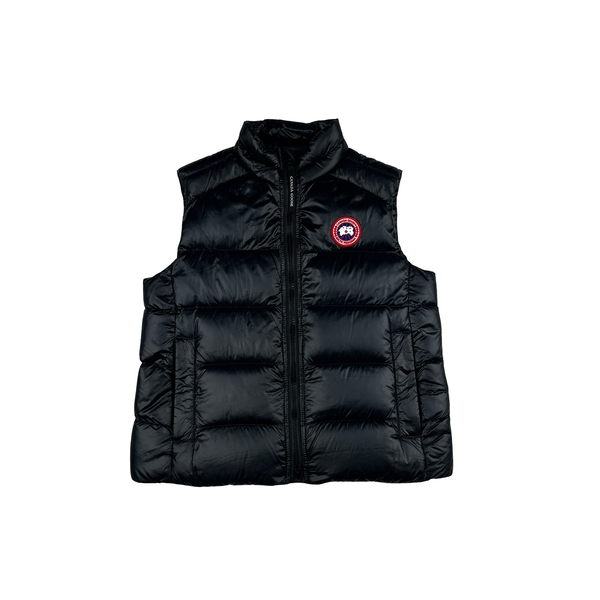 Canada Goose Black Down Filled Gilet - Small