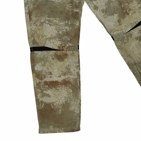 Stone Island 2024 Dissolving Grid Camo Cargo Trousers - XL