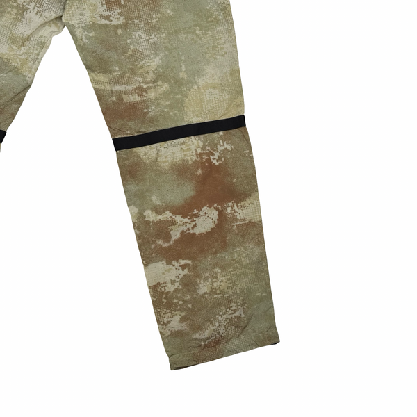 Stone Island 2024 Dissolving Grid Camo Cargo Trousers - XL