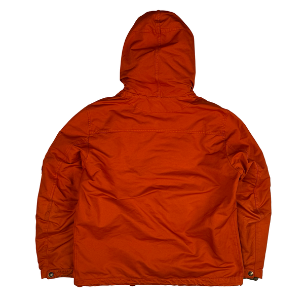 CP Company 2014 Burnt Orange/Brown Lined Hooded Jacket - XL (52)