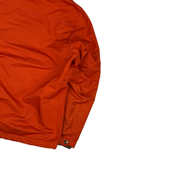 CP Company 2014 Burnt Orange/Brown Lined Hooded Jacket - XL (52)
